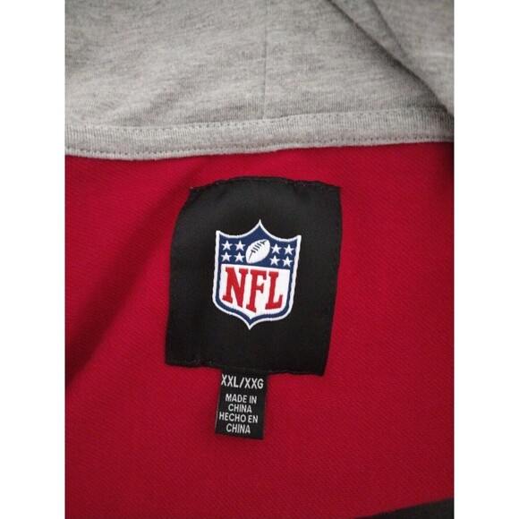 NFL Tampa Bay Buccaneers Football Button Down Short Sleeve Hooded Shirt Men XXL - Picture 10 of 10
